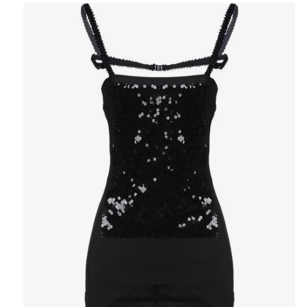Beautiful sequins black top